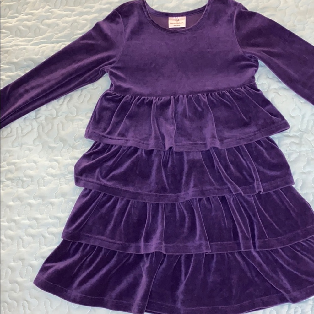 Purple Hanna Andersson dress size 130.